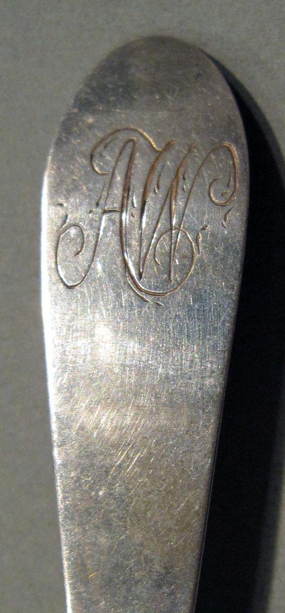 1998.0004.1330 Silver Spoon engraving