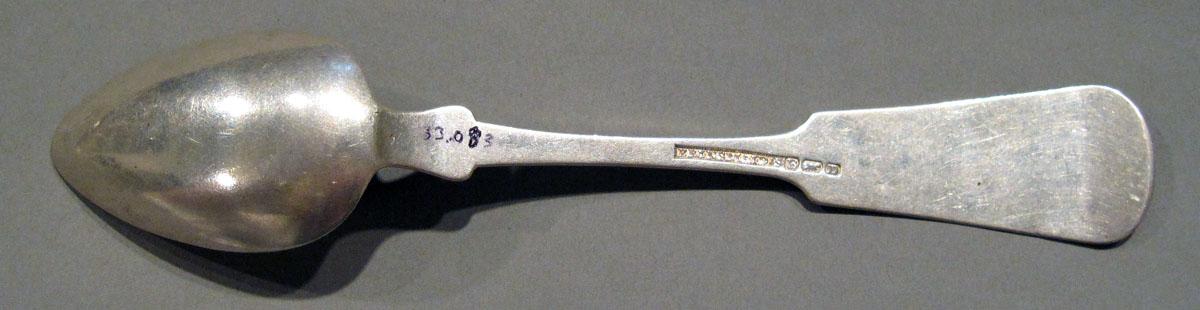 1998.0004.1338.001 Silver Spoon underside