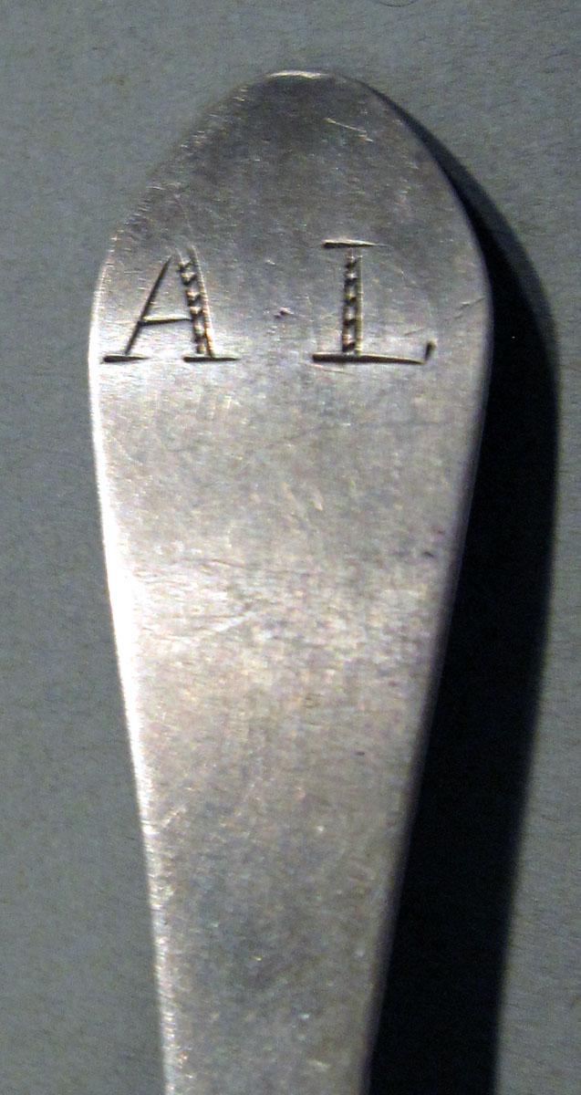 1998.0004.1345 Silver Spoon engraving