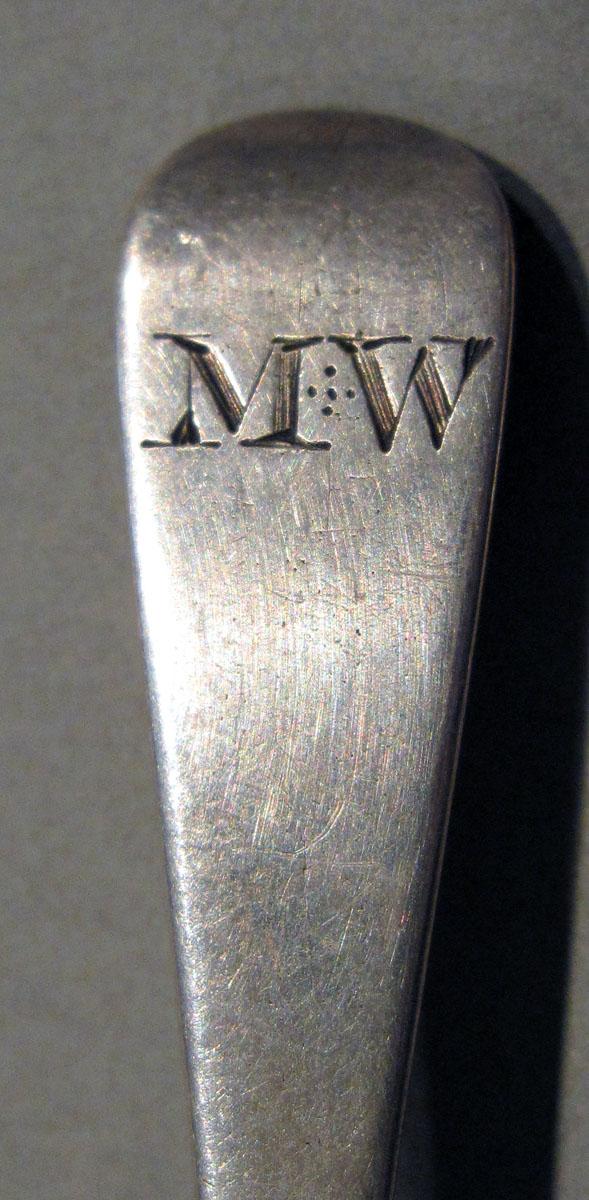 1998.0004.1347 Silver Spoon engraving
