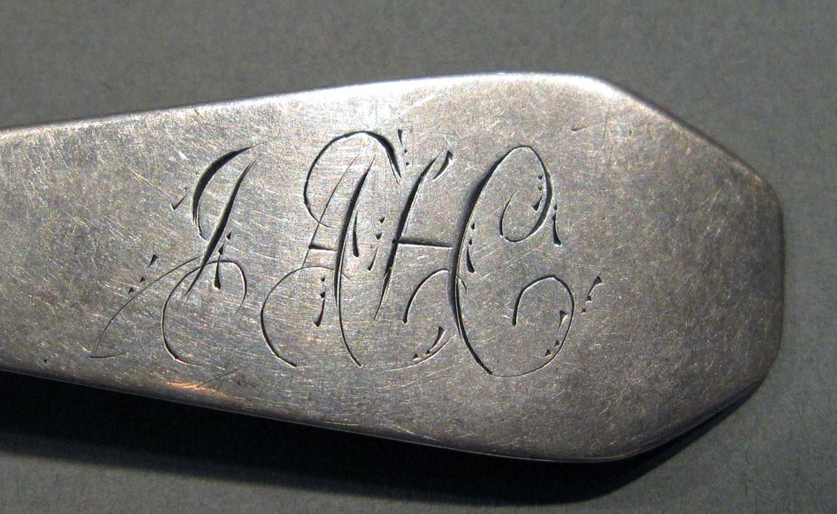 1998.0004.1349 Silver Spoon engraving