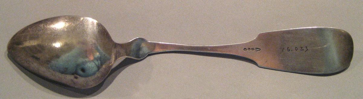1998.0004.134 Silver Spoon underside