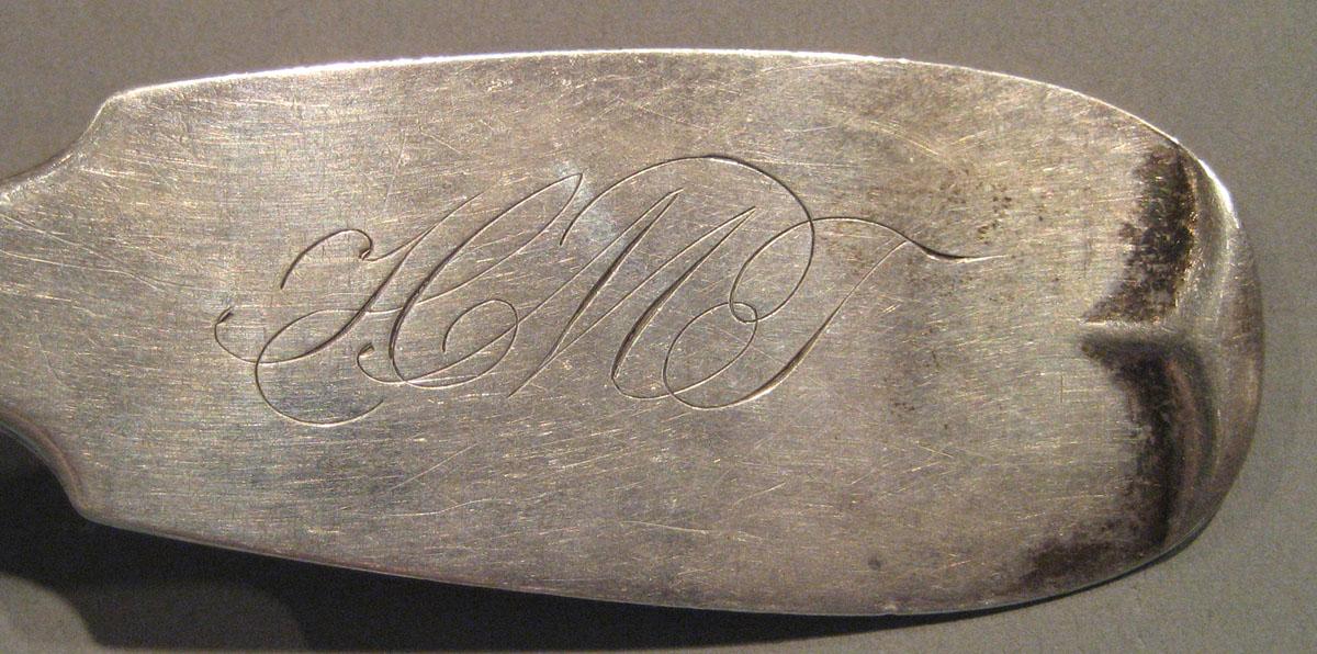1998.0004.134 Silver Spoon engraving