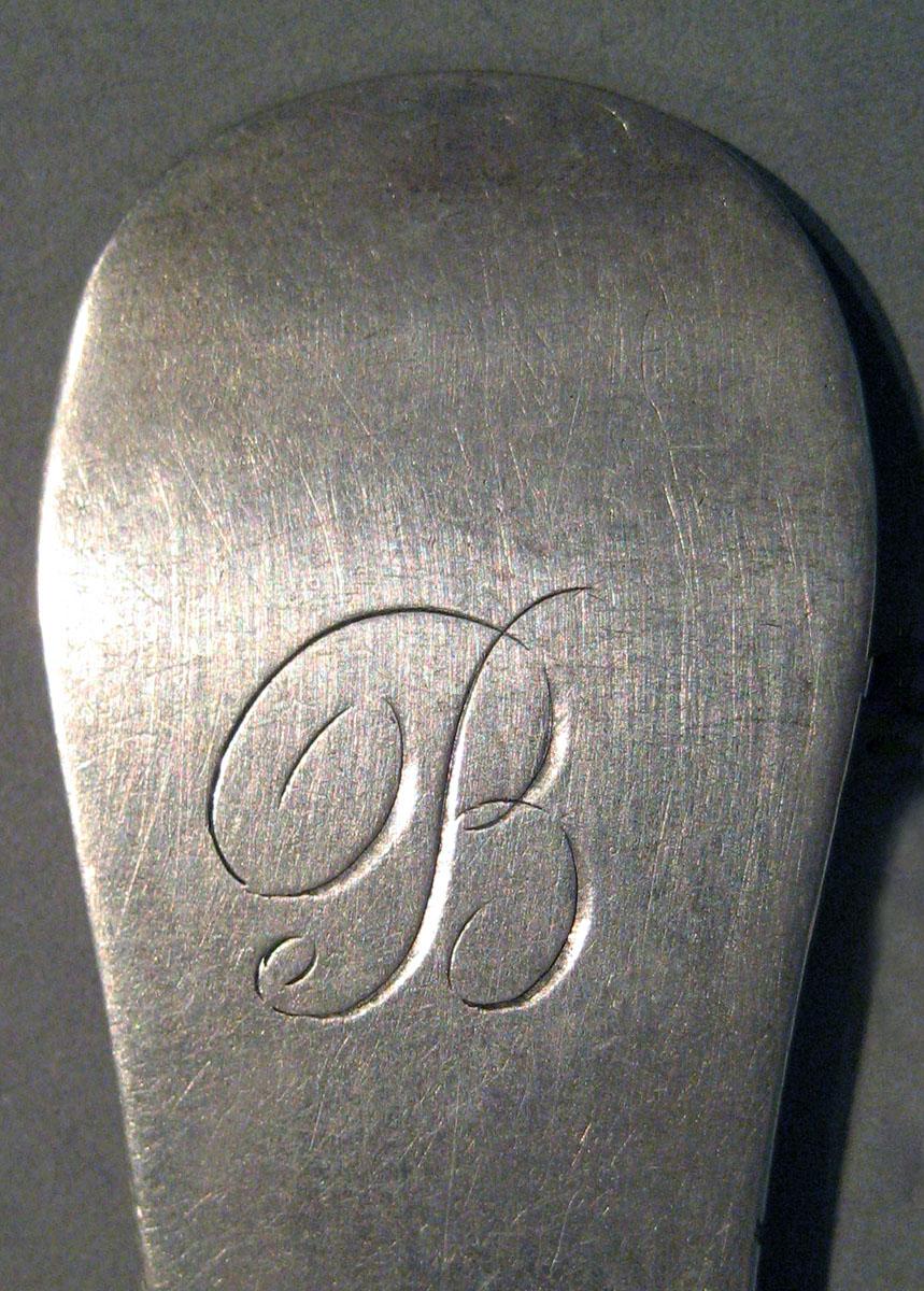 1998.0004.135.001 Silver Spoon engraving
