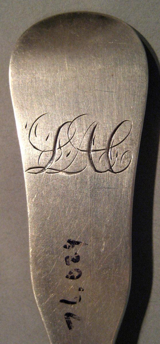 1998.0004.135.002 Silver Spoon engraving