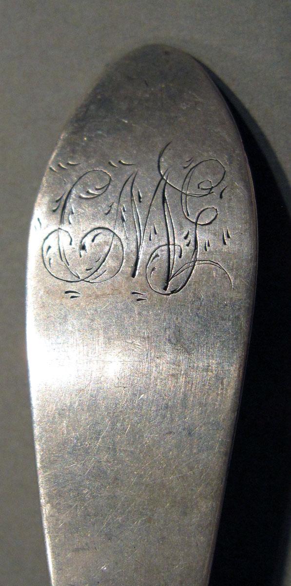 1998.0004.1351.002 Silver Spoon engraving