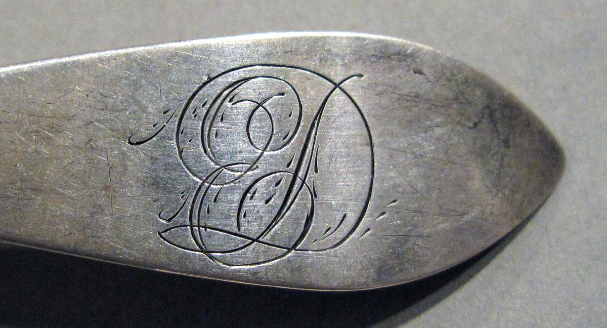 1998.0004.1352.002 Silver Spoon engraving
