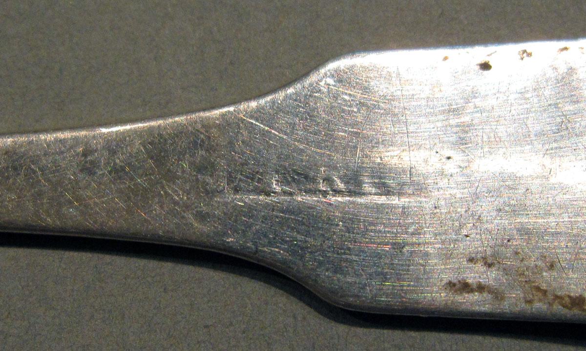 1998.0004.1353 Silver Spoon mark