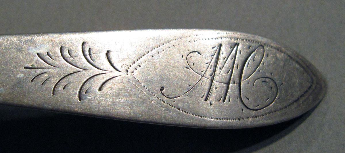 1998.0004.1354.001 Silver Spoon engraving