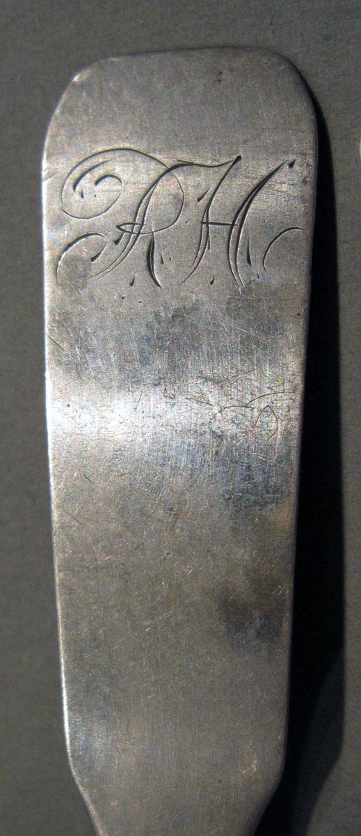 1998.0004.1355 Silver Spoon engraving