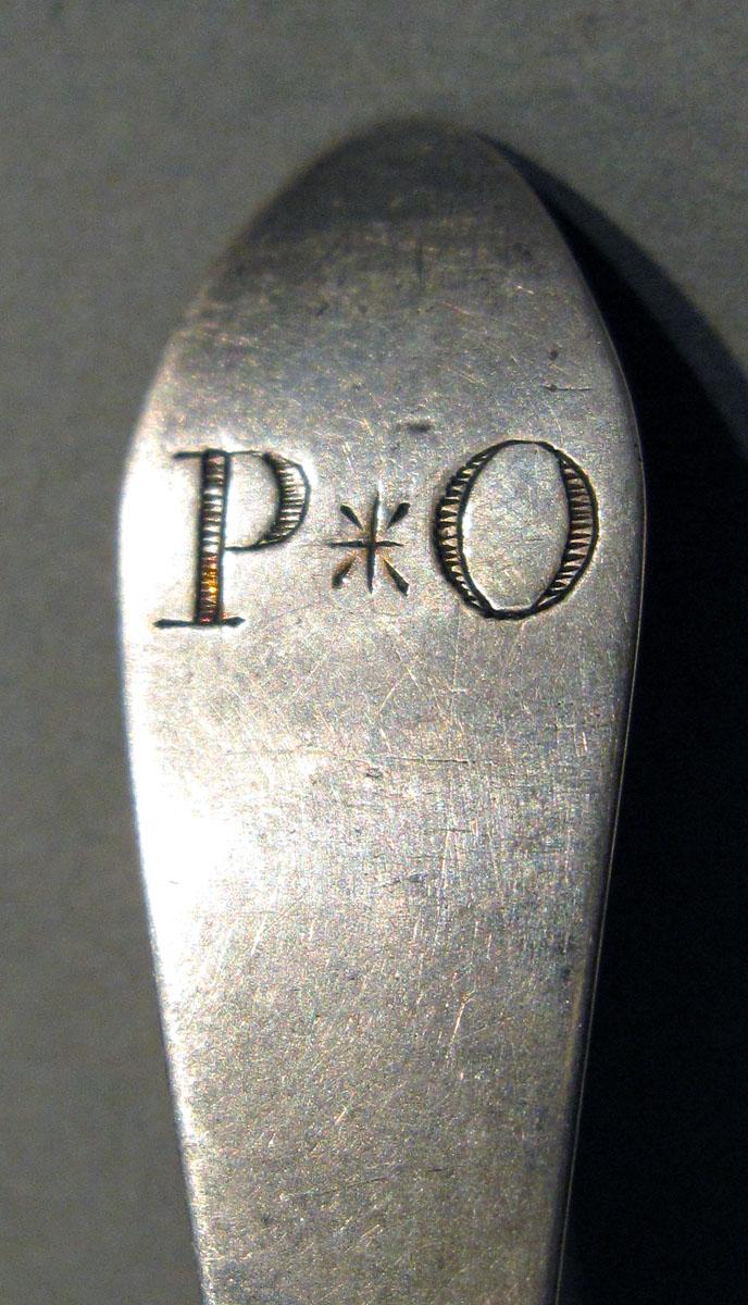 1998.0004.1357 Silver Spoon engraving