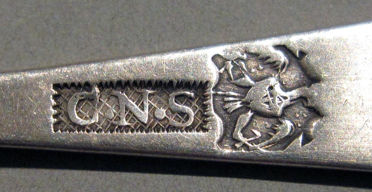 1998.0004.1361 Silver Spoon mark