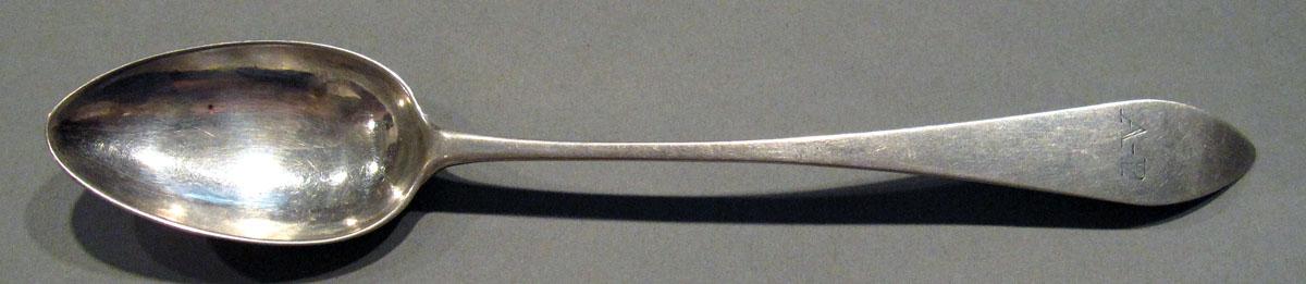 1998.0004.1362 Silver Spoon upper surface