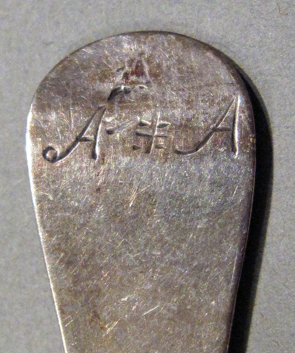 1998.0004.1364 Silver Spoon engraving