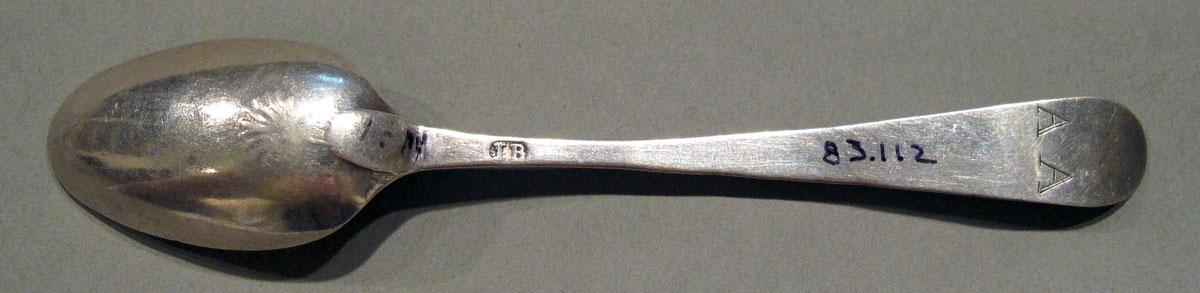 1998.0004.1366 Silver Spoon underside