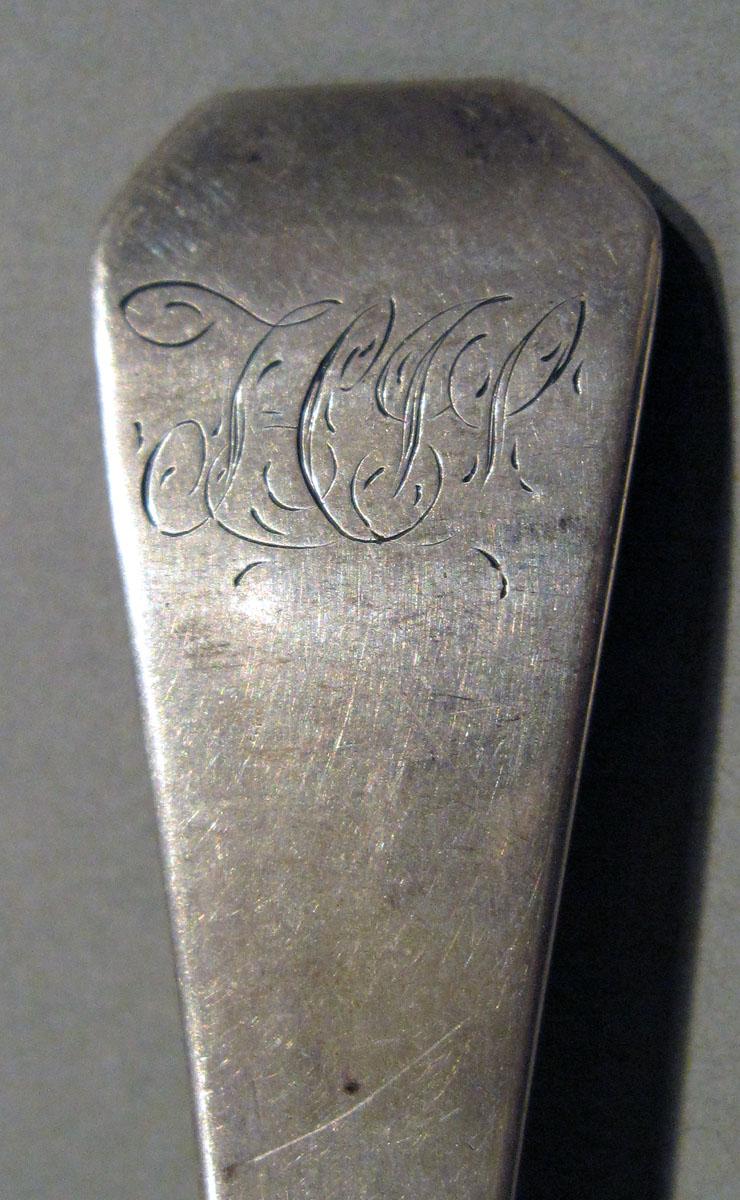 1998.0004.1368 Silver Spoon engraving