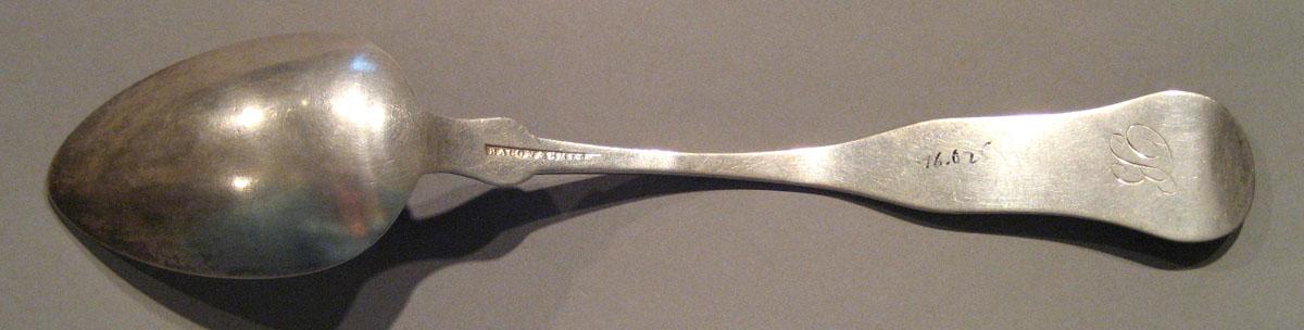 1998.0004.136 Silver Spoon underside