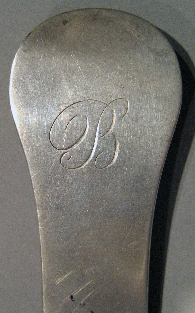 1998.0004.136 Silver Spoon engraving