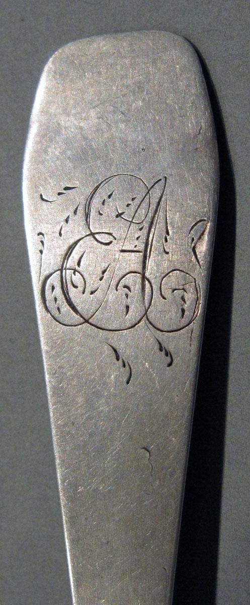 1998.0004.1371 Silver Spoon engraving