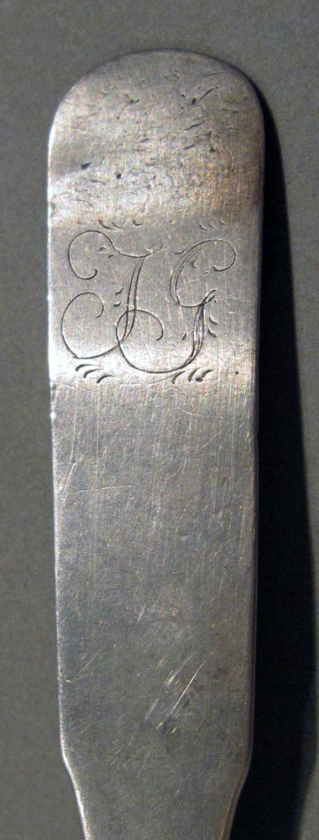 1998.0004.1372 Silver Spoon engraving