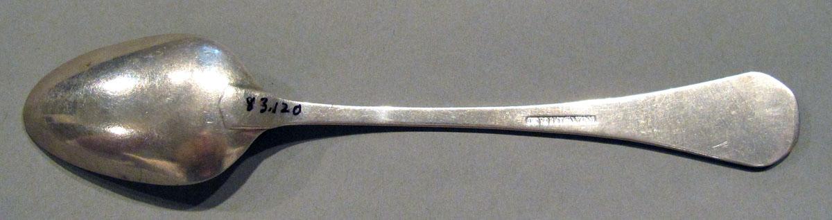 1998.0004.1373 Silver Spoon underside
