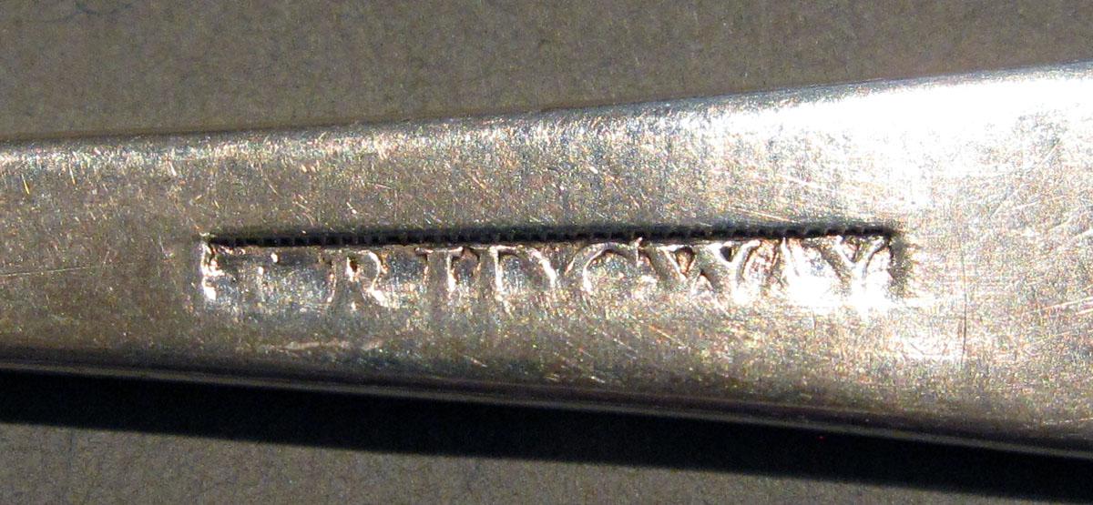 1998.0004.1373 Silver Spoon mark