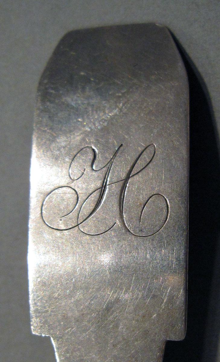 1998.0004.1374 Silver Spoon engraving