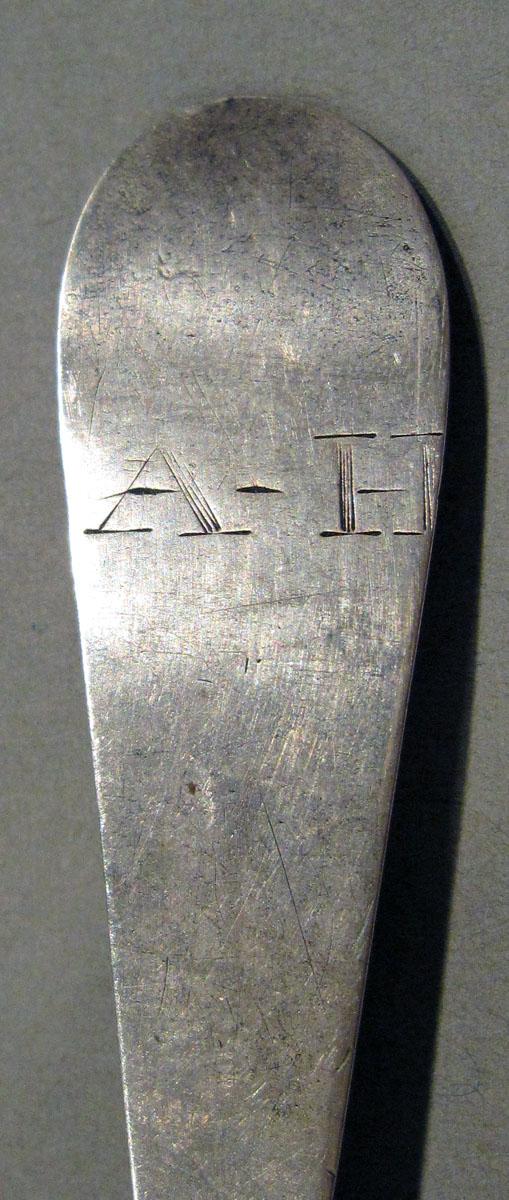 1998.0004.1377 Silver Spoon engraving