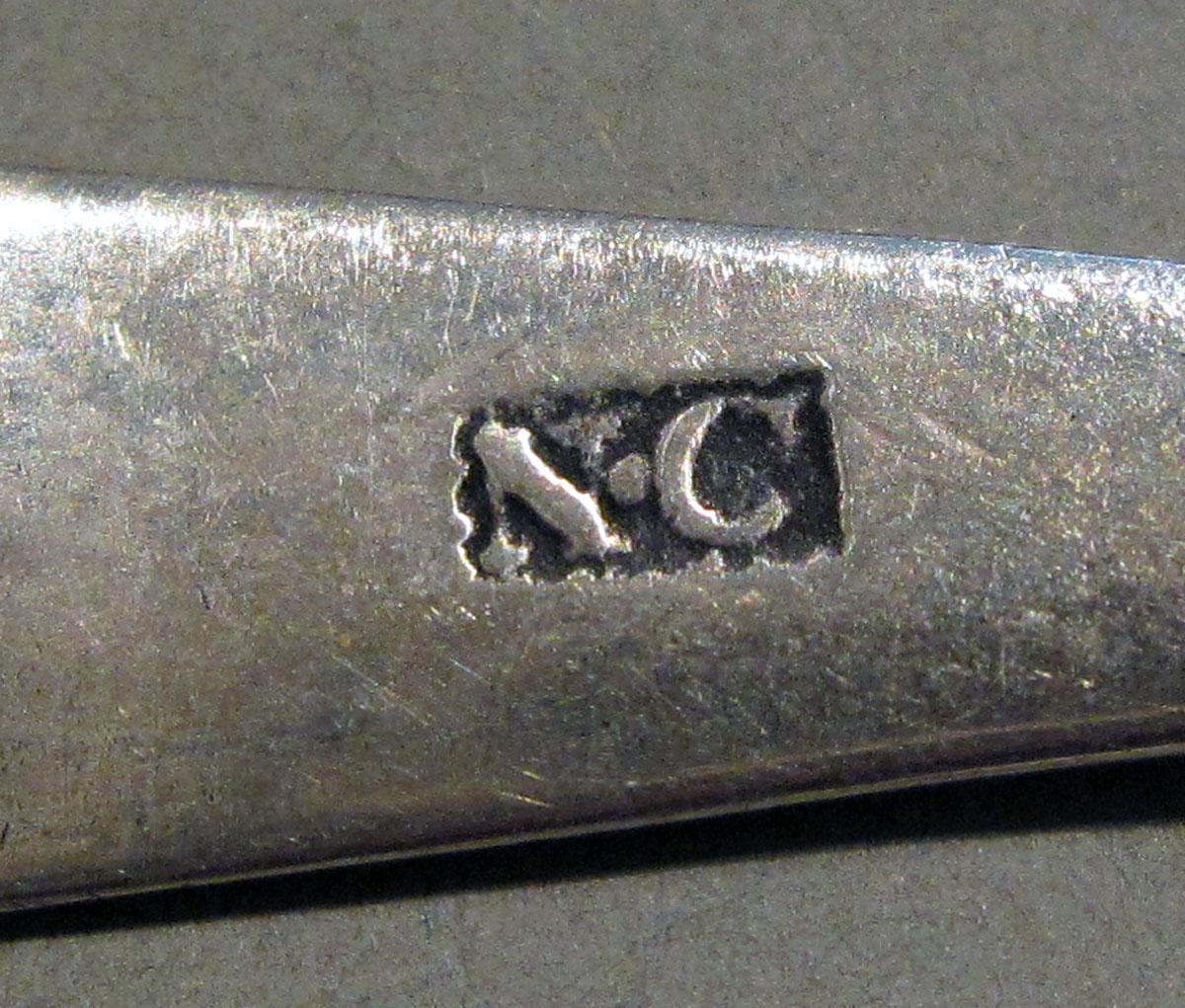 1998.0004.1377 Silver Spoon mark