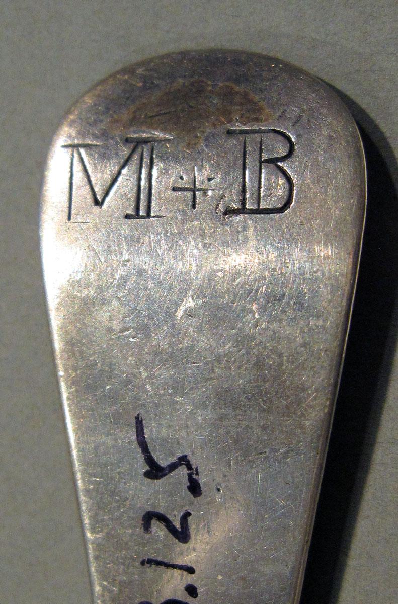 1998.0004.1378 Silver Spoon engraving