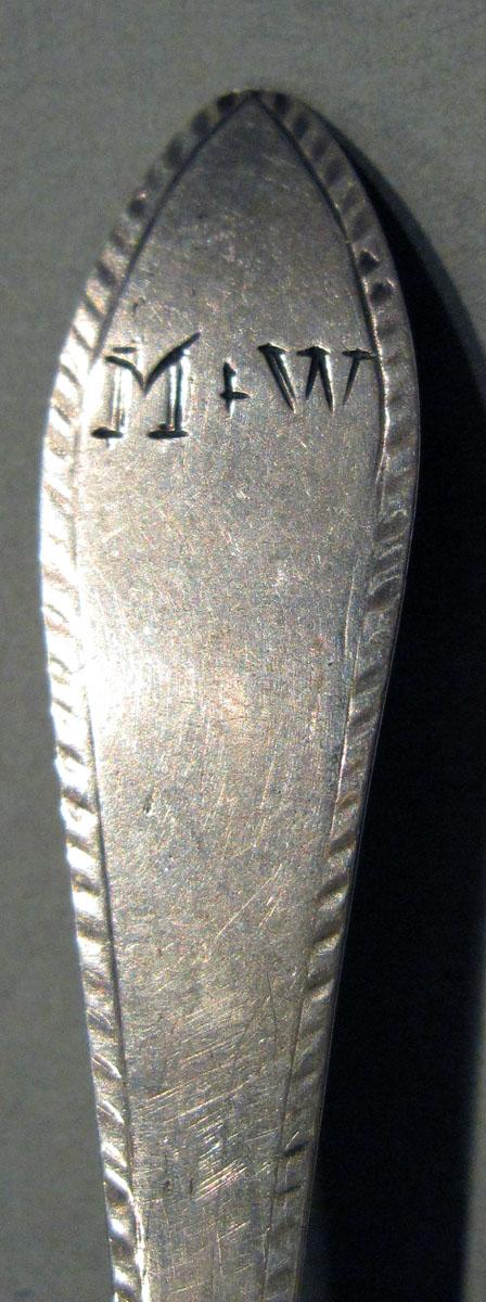 1998.0004.1379 Silver Spoon engraving