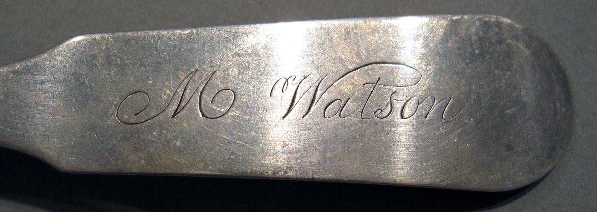 1998.0004.1383.001 Silver Spoon engraving
