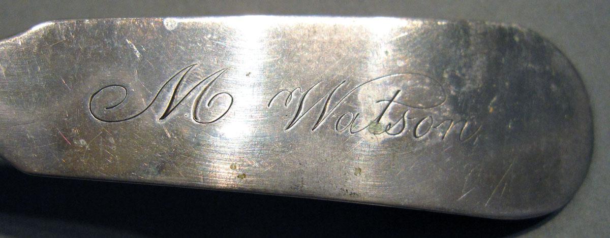 1998.0004.1383.002 Silver Spoon engraving