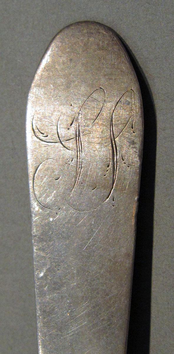 1998.0004.1385 Silver Spoon engraving