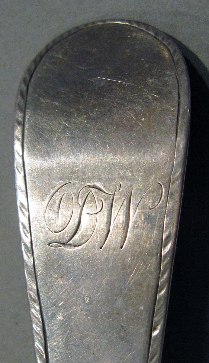1998.0004.1387 Silver Spoon engraving