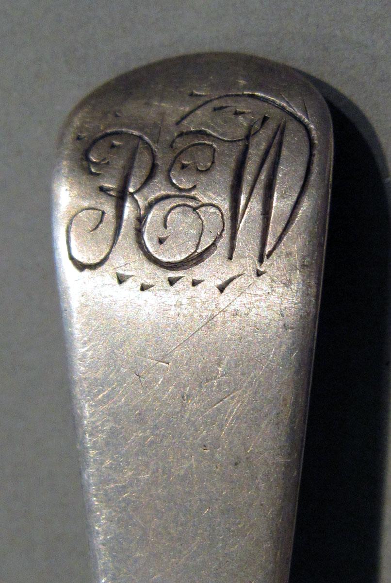 1998.0004.1388.002 Silver Spoon engraving