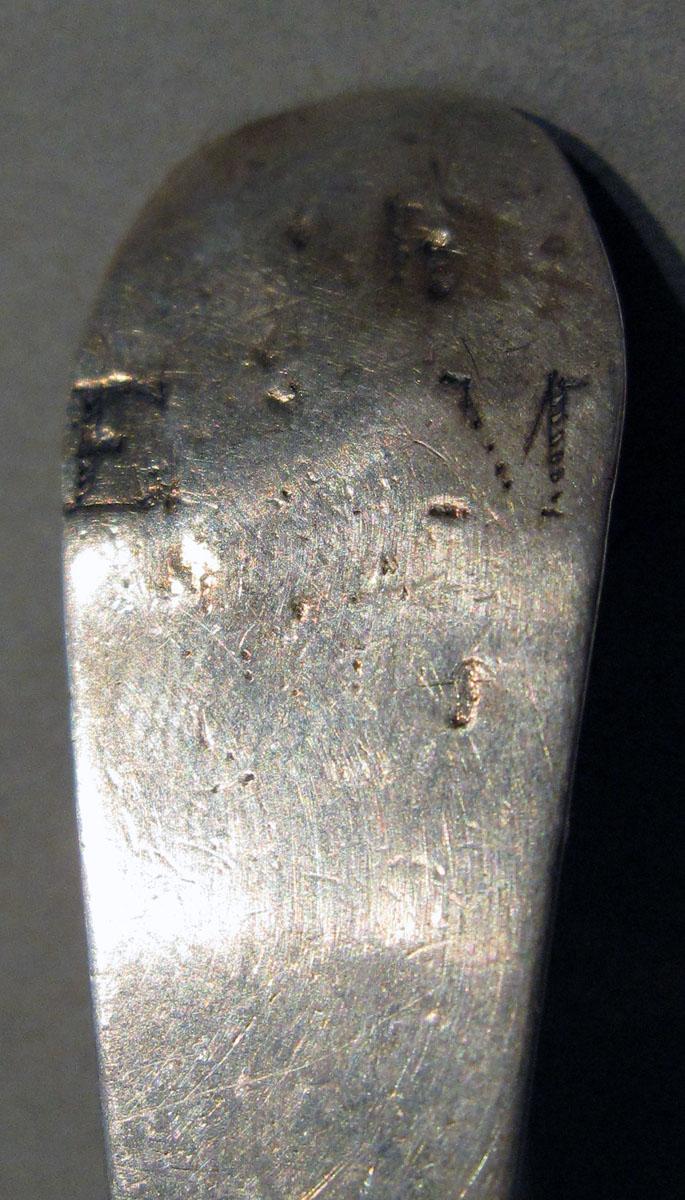 1998.0004.1389 Silver Spoon engraving