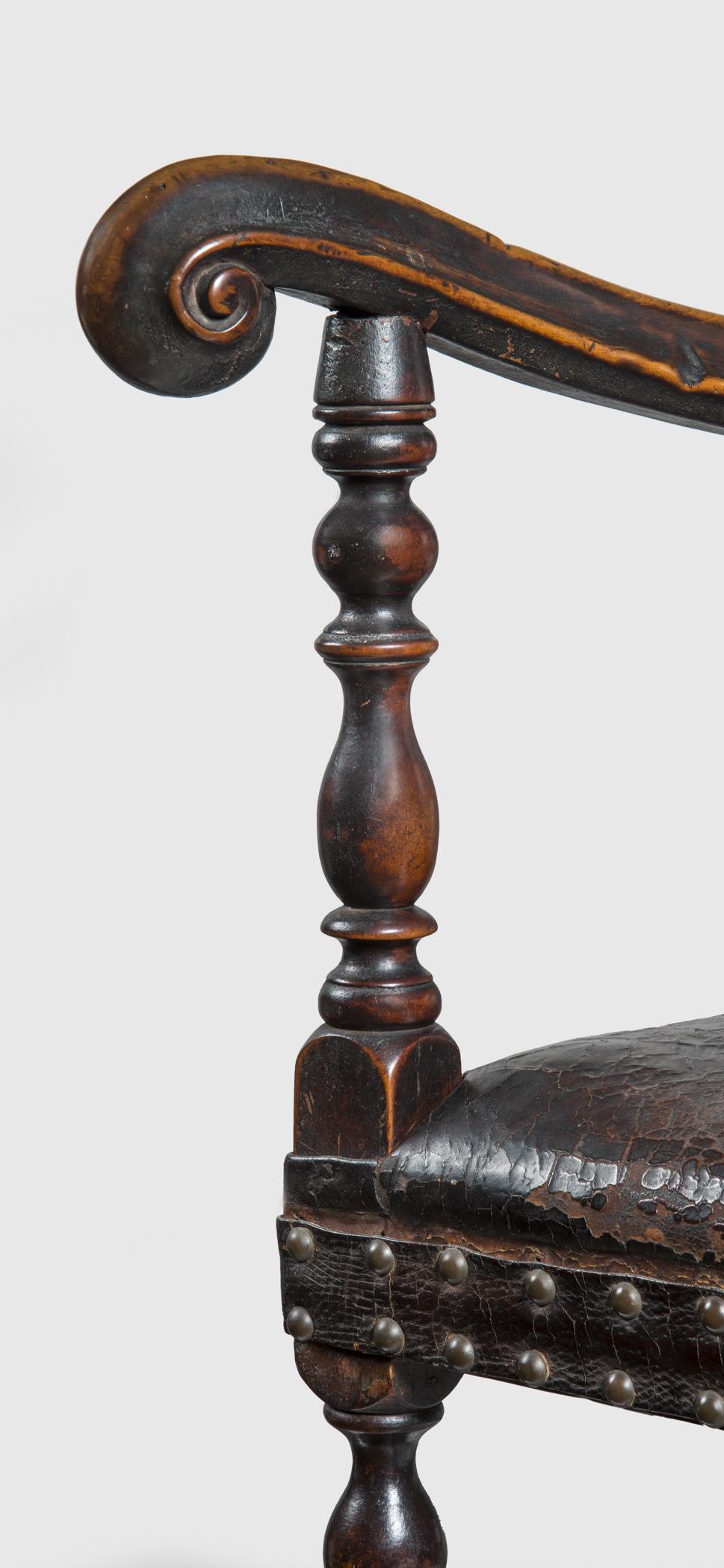 1958.0553 Chair, detail 10