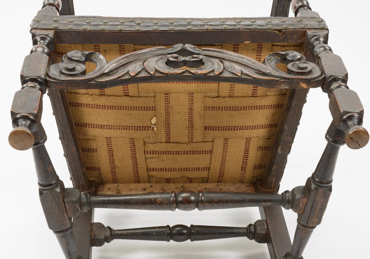 1958.0553 Chair, detail 7