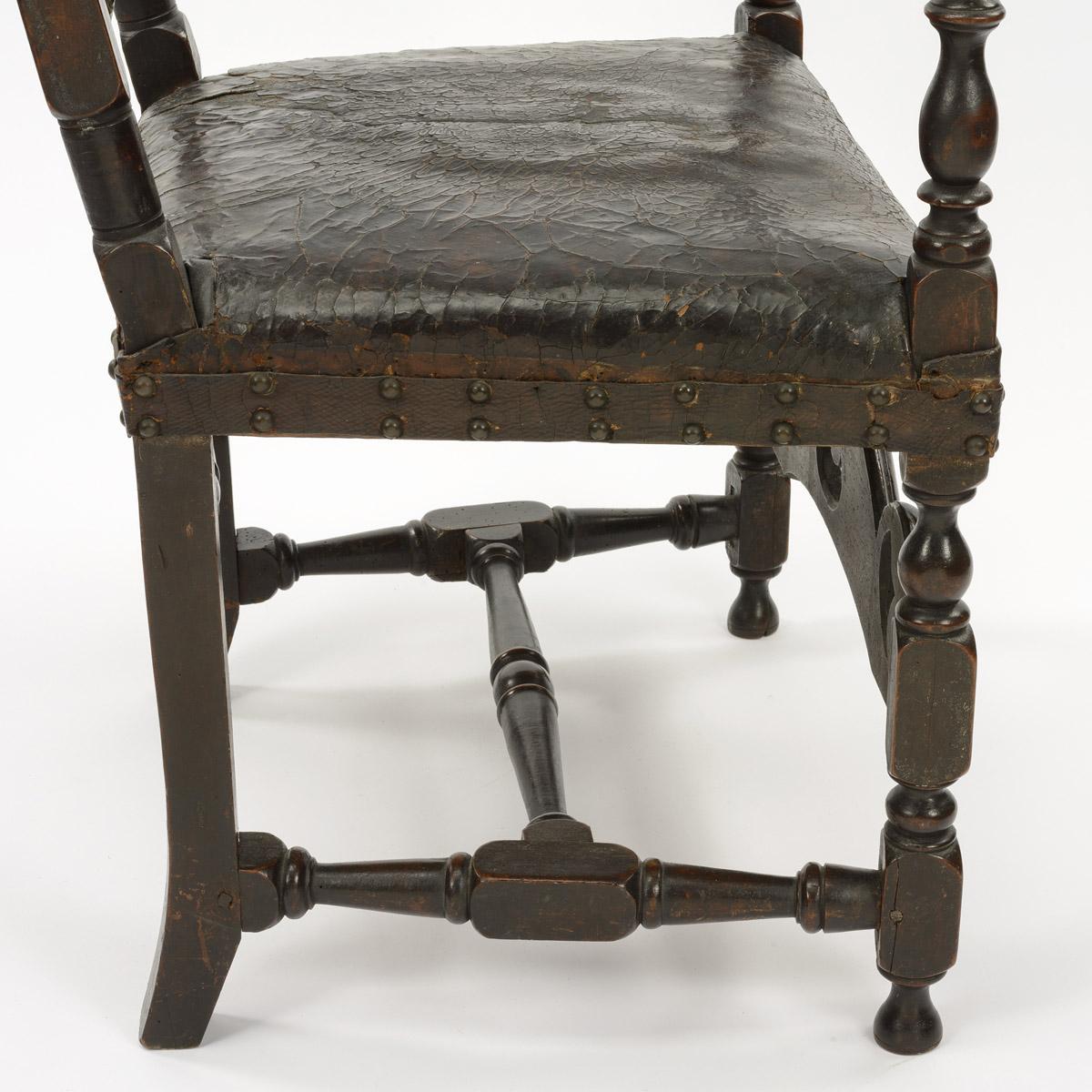 1958.0553 Chair, detail 4