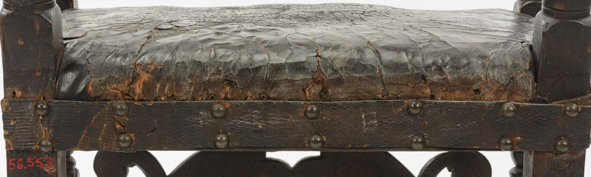 1958.0553 Chair, detail 5