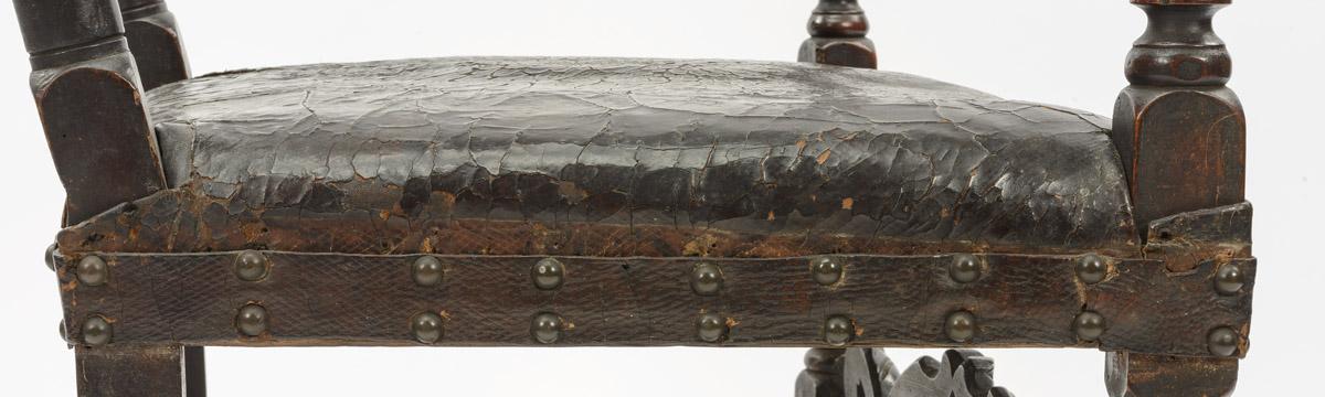 1958.0553 Chair, detail 6