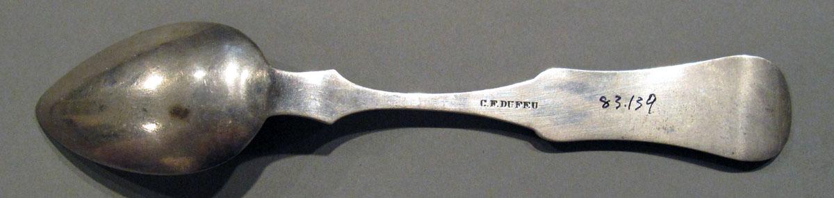 1998.0004.1392.001 Silver Spoon underside