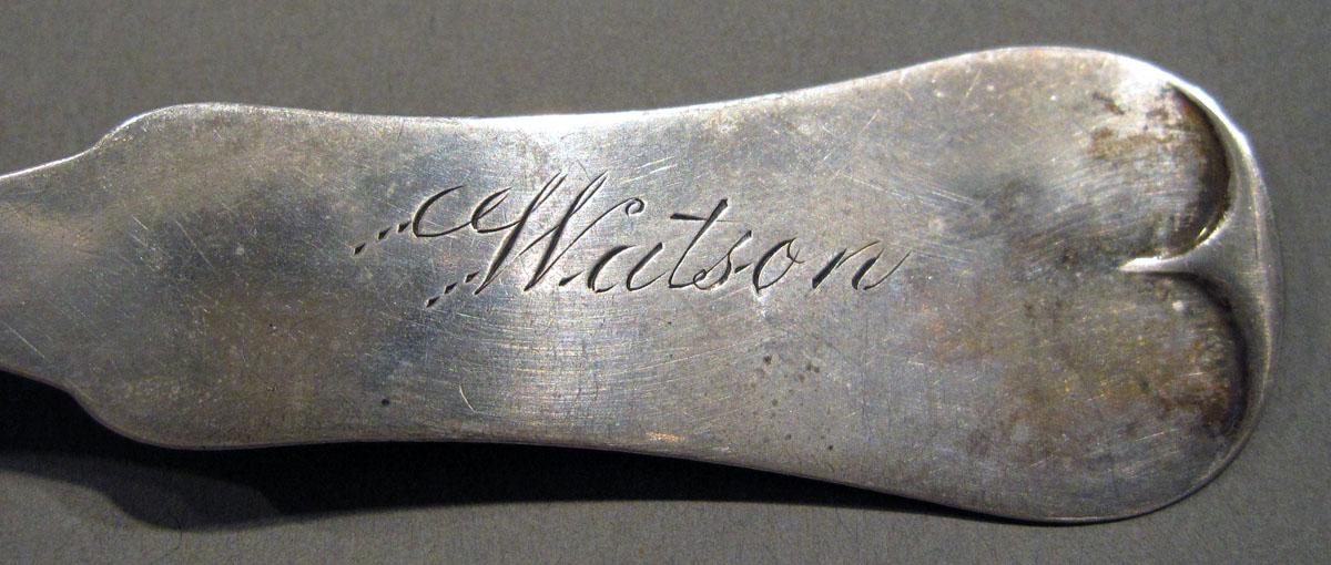 1998.0004.1392.001 Silver Spoon engraving