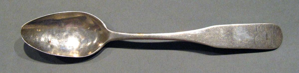 1998.0004.1393 Silver Spoon upper surface