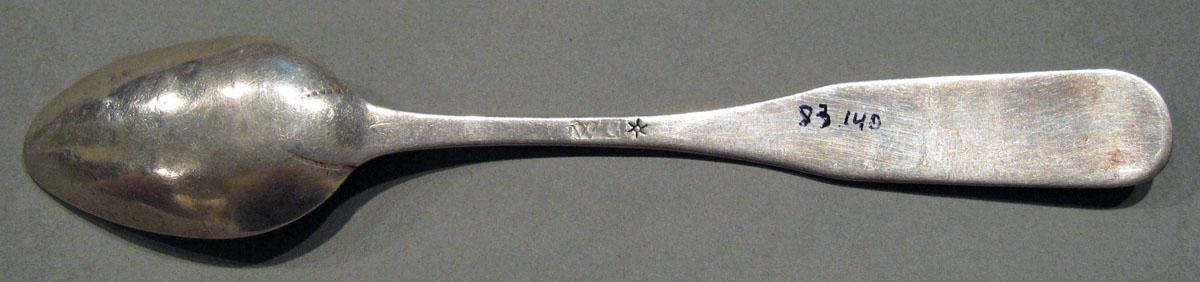 1998.0004.1393 Silver Spoon underside