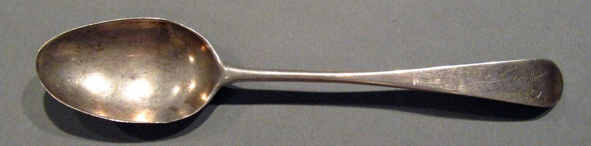 1998.0004.1394 Siver Spoon upper surface