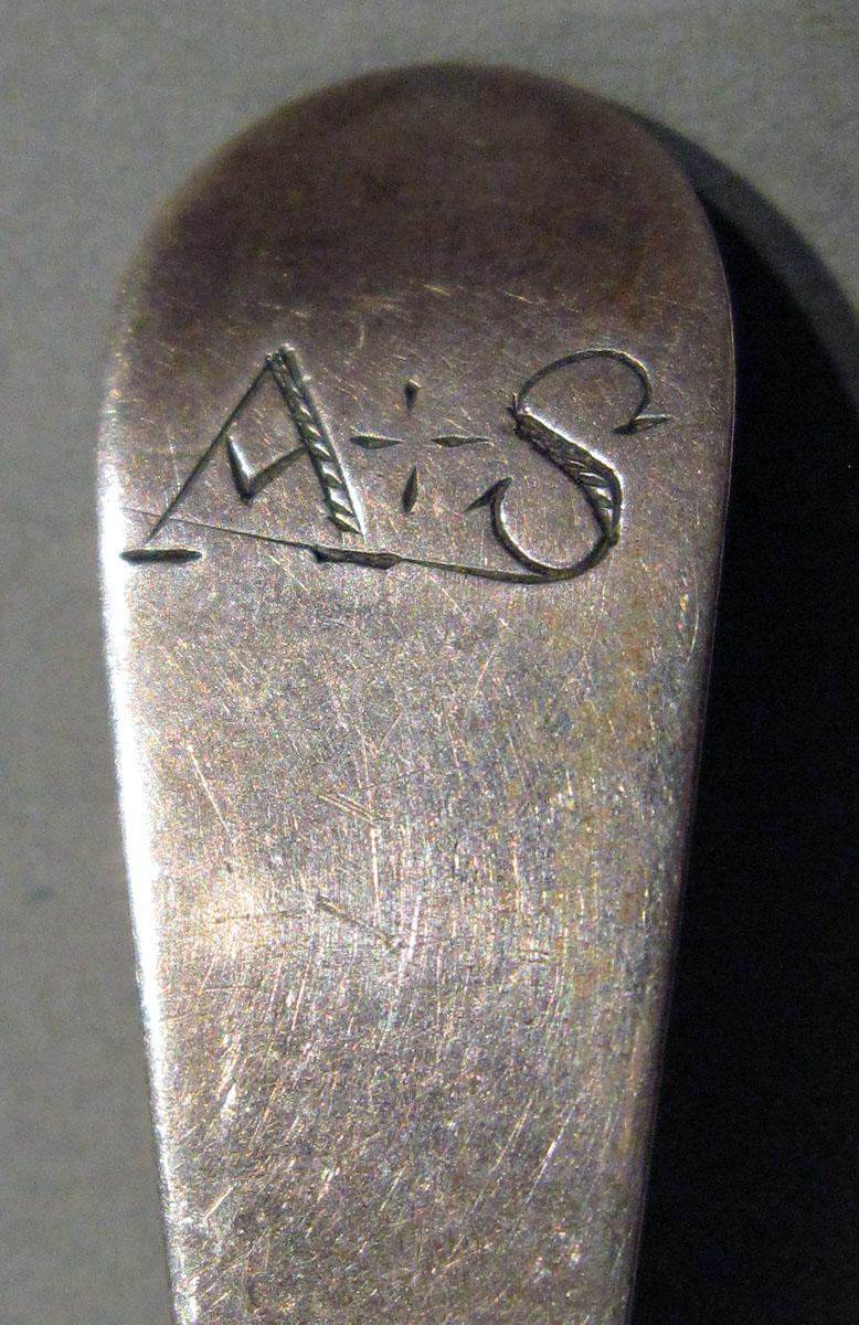 1998.0004.1394 Silver Spoon engraving