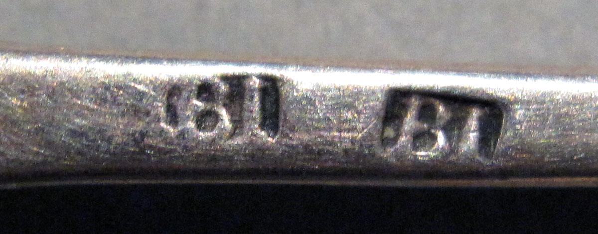 1998.0004.1394 Silver Spoon mark
