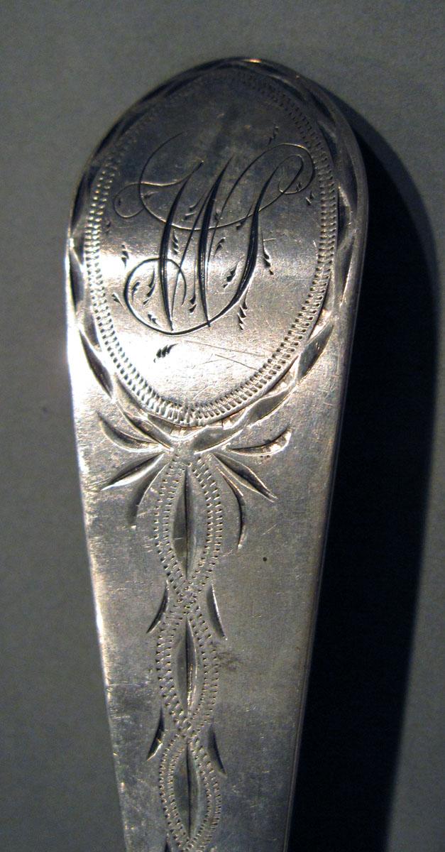 1998.0004.1398.002 Siver Spoon engraving